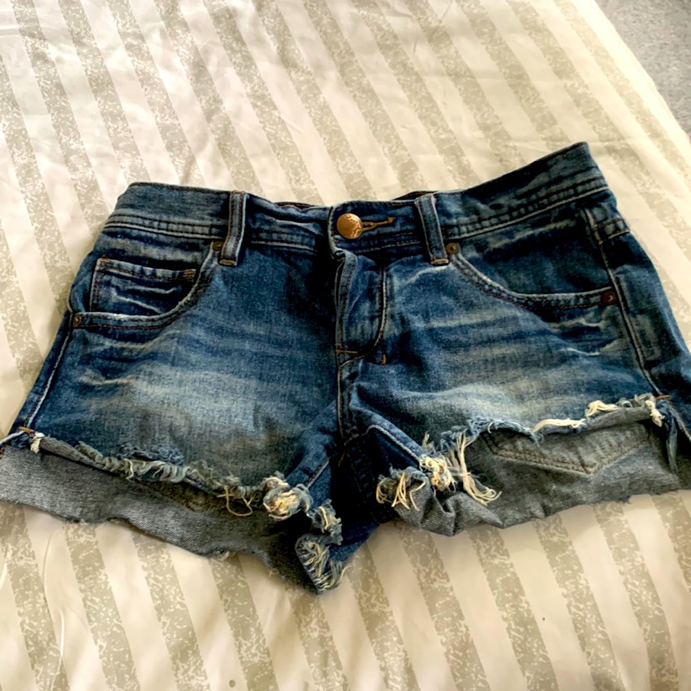Free people Jean shorts